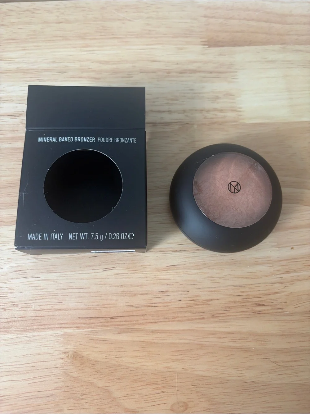 IL MAKIAGE Mineral Baked Bronzer — Warm Brown Glow